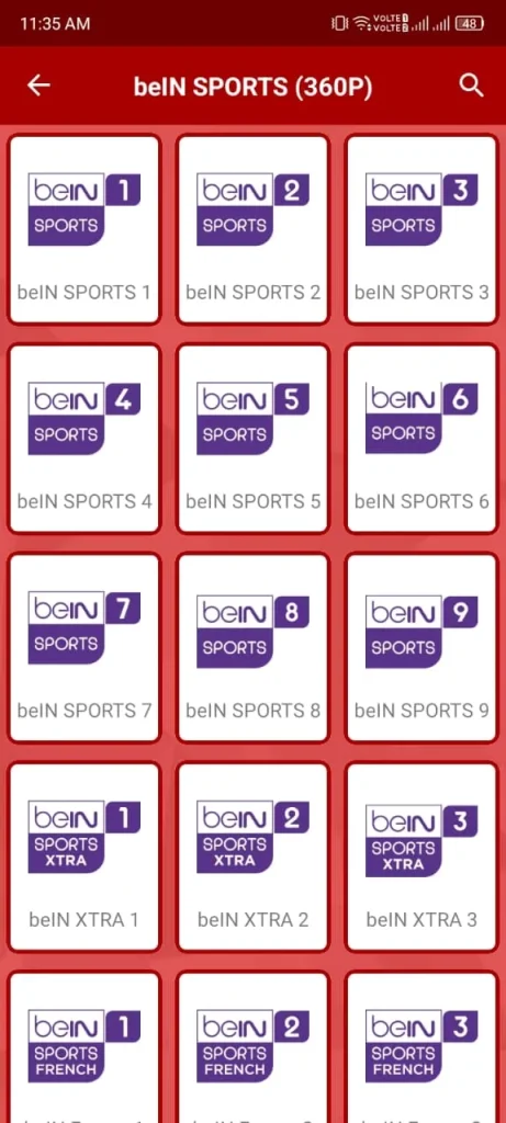 beIN Sports 360P