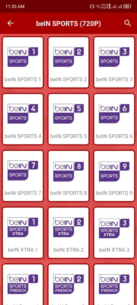 beIN Sports 720P